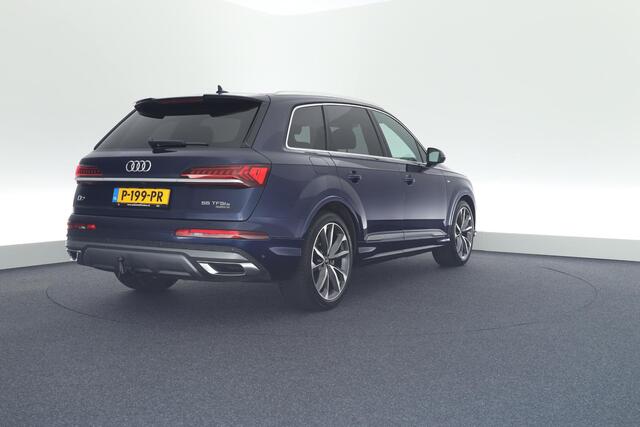 Audi Q7 55 TFSI e 381pk quattro Pro Line Plus S-Line Trekhaak Camera Luchtvering Head-Up Keyless Leder Matrix Led Navigatie