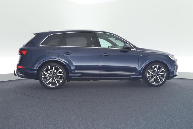 Audi Q7 55 TFSI e 381pk quattro Pro Line Plus S-Line Trekhaak Camera Luchtvering Head-Up Keyless Leder Matrix Led Navigatie