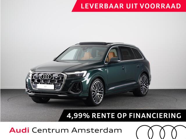 Audi Q7 55 TFSI e quattro Pro Line S Audi EXCLUSIVE, adaptive cruise control, omgevingscamera's, panoramadak, vierwielbesturing, B&O soundsysteem