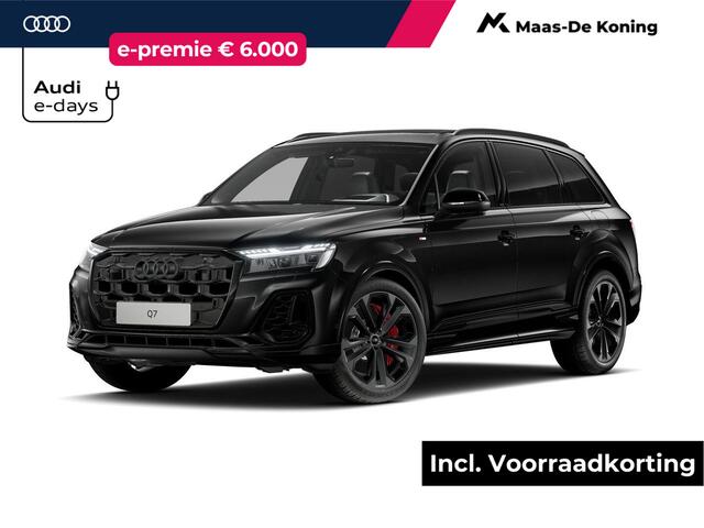Audi Q7 60 TFSI e quattro Pro Line S Competition 490 PK · Stoelventilatie + massage · Assist. pakket plus, remote parking · B&O Premium 3D · Vierwielbesturing