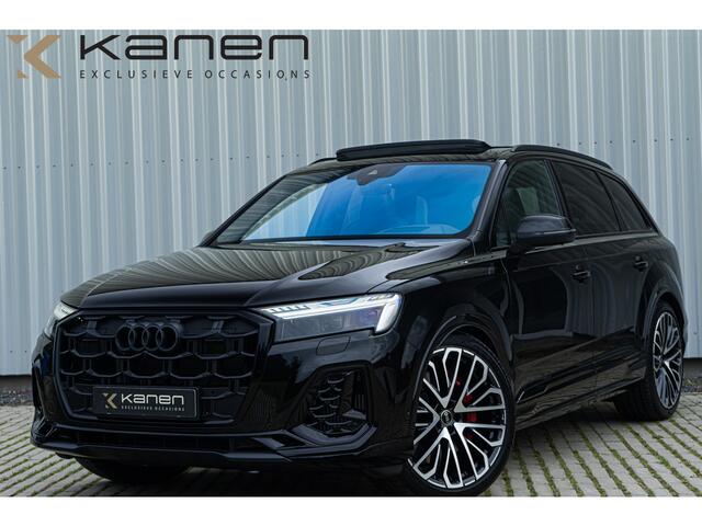 Audi Q7 60 TFSI e Facelift S-line 490PK S stoelen Panodak Luchtv. Laser Achteras Bestr. Head Up Trekhaak B&O Memory