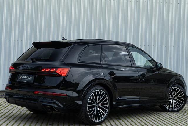 Audi Q7 60 TFSI e Facelift S-line 490PK S stoelen Panodak Luchtv. Laser Achteras Bestr. Head Up Trekhaak B&O Memory