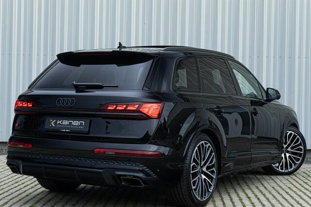 Audi Q7 60 TFSI e Facelift S-line 490PK S stoelen Panodak Luchtv. Laser Achteras Bestr. Head Up Trekhaak B&O Memory