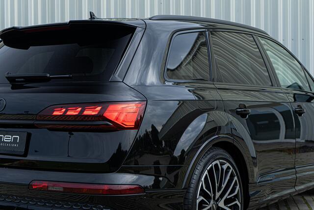 Audi Q7 60 TFSI e Facelift S-line 490PK S stoelen Panodak Luchtv. Laser Achteras Bestr. Head Up Trekhaak B&O Memory