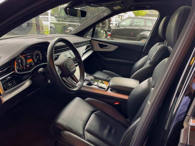 Audi Q7 55 TFSI e quattro Pro Line S | Volleder Valcona | Panodak | Elek Trekhaak | Laser LED | Bose 3D Sound | 21" | SoftClose | Ass 360,- Tour,- City,- Pack | Etc.. | Org NL