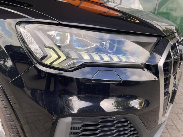 Audi Q7 55 TFSI e quattro Pro Line S | Volleder Valcona | Panodak | Elek Trekhaak | Laser LED | Bose 3D Sound | 21" | SoftClose | Ass 360,- Tour,- City,- Pack | Etc.. | Org NL