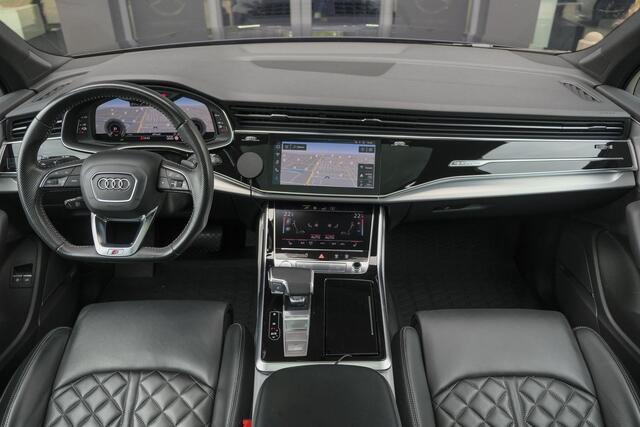 Audi Q7 55 TFSIe 380pk Quattro Panoramadak Luchtvering RS-Leder ACC BlackOptic VirtualCockpit Navi-High Matrix Keyless Camera 22''