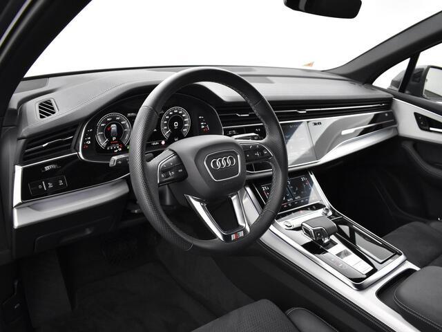 Audi Q7 55 TFSIe 381pk Tiptronic Quattro Pro Line S · Camera · Luchtvering · Side Assist · Elek. Achterklep · Elek. Voorstoelen · Apple/Android Car Play · 22'' Inch · Garantie t/m 26-08-2027 of 100.000km