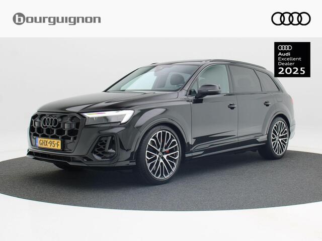 Audi Q7 55 TFSi e 380 Pk quattro S-Line | Trekhaak | Adaptive Cruise | Panoramadak | B&O | Elektrische Stoelen | Stoel & Stuur Verwarming | Parkeersensoren | Volgsysteem | Full LED | 22 Inch | 40.553 Km!!