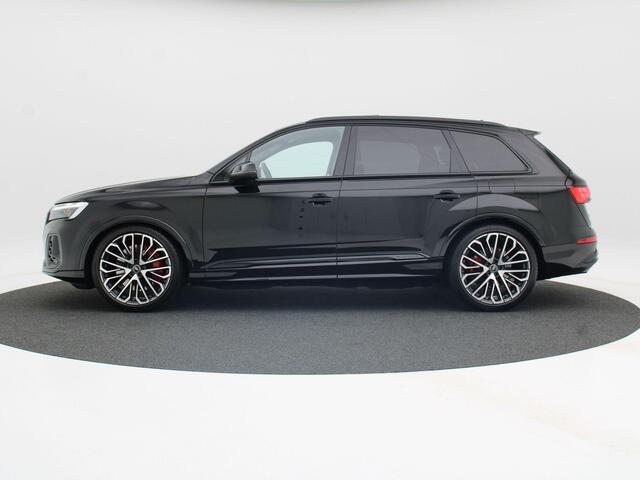 Audi Q7 55 TFSi e 380 Pk quattro S-Line | Trekhaak | Adaptive Cruise | Panoramadak | B&O | Elektrische Stoelen | Stoel & Stuur Verwarming | Parkeersensoren | Volgsysteem | Full LED | 22 Inch | 40.553 Km!!