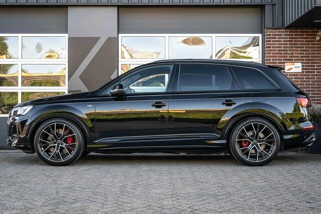 Audi Q7 60 TFSIe Plug-in-Hyb. Benzine Quattro | 360° camera | Panorama | Meesturende achteras | Bang & Olufsen | Keyless | Luchtvering | Memory | Head-up | Trekhaak | 22' inch