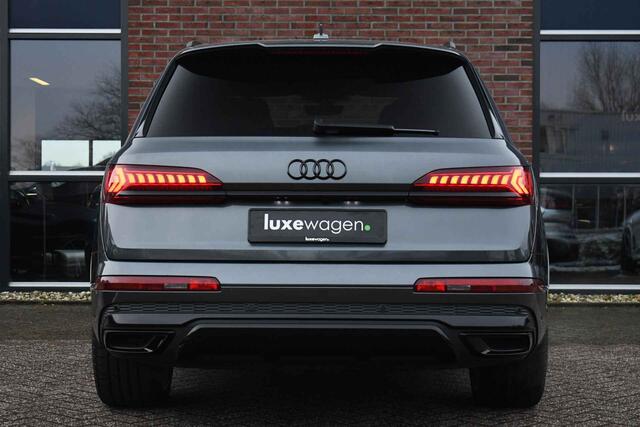 Audi Q7 55 TFSI quattro S-Line 7-pers Pano S-zetels Trekh ACC HUD B&O 360 Soft-close