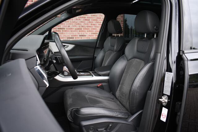 Audi Q7 55 TFSI quattro grijs-kenteken Pano 360-cam 21inch 4wielbest laser-LED