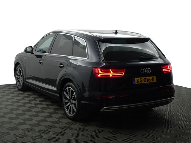 Audi Q7 3.0 TDI e-tron Quattro S Line Aut- 360 Camera, Sfeerverlichting, Luchtvering, Xenon Led, Design Sport Leder