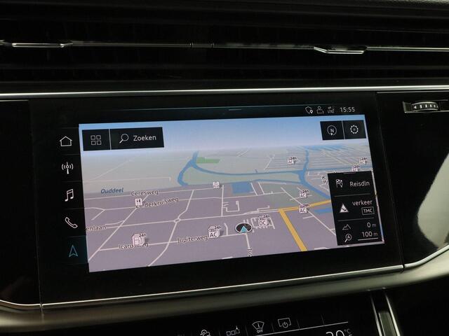 Audi Q7 55 TFSi e quattro 380 Pk S-Line | Trekhaak | 360° Cam | Panoramadak | Stoelverwarming | Adaptive Cruise | Bose Audio | Head-Up | Full LED | Privacy Glass | Elektrische Achterklep | 20 Inch | 55.774 Km!!