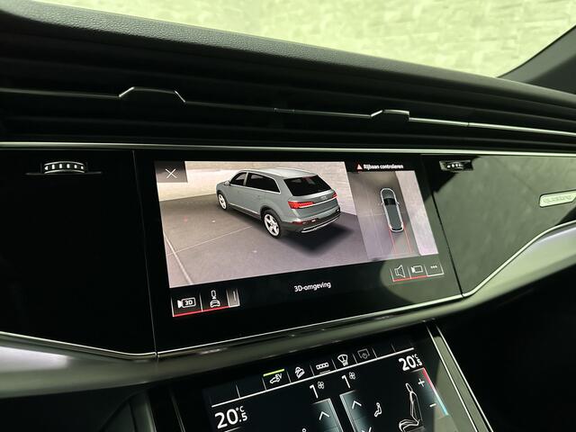 Audi Q7 55 TFSI e 381PK S-Line | 360 Camera | RS-Leder | Laser-LED | BTW | ACC | Head-Up | Panorama | Keyless-Entry | Luchtvering | Memory | Lane & Side assist | Sportstoelen | Black optic | Bovag Garantie.