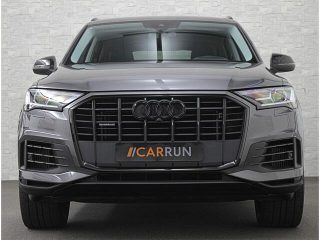 Audi Q7 55 TFSIe V6 381pk Quattro 67dkm! | Head-Up | Leder | Dodehoek | 22" | Virtual-Cockpit | LED | Elek. Stoelen | Standkachel | Camera | Stoelverwarming | 3-Zone Clima | Draadloos Laden | Park-Assist |