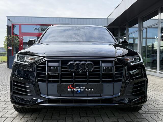 Audi Q7 55 TFSI e QUATTRO *!* S-LINE *!* PANODAK/ 22 INCH/ HuD/ RADAR/ B&O/ TREKHAAK *!*