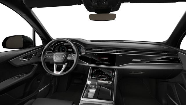 Audi Q7 60 TFSI e quattro Pro Line S Competition | 490 PK | SoH 97%| Trekhaak | Panoramadak | Head-up display | HD matrix LED koplampen | Sportstoelen | 22" LM velgen |