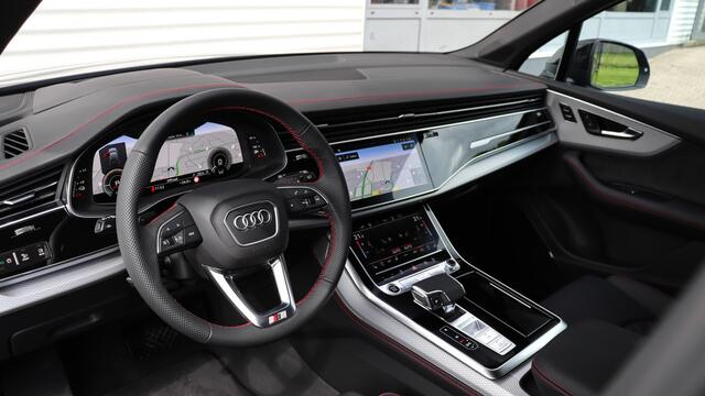 Audi Q7 60 TFSI e quattro Pro Line S Competition | Massage | B&O | Head-up | Panoramadak | Soft-Close | Trekhaak | Ruitstiksel
