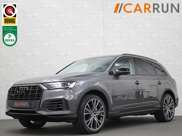 Audi Q7 3.0 V6 381pk Quattro 67dkm! | Head-Up | Hybrid | Leder | Lane & Side Assist | 22" | Virtual-Cockpit | LED | Elek. Stoelen | 41400,= ex btw | Standkachel | Camera | Stoelverwarming | 3-Zone Clima | Draadloos Laden | Park-Assist | Bovag Garantie!