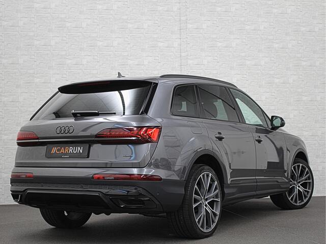 Audi Q7 3.0 V6 381pk Quattro 67dkm! | Head-Up | Hybrid | Leder | Lane & Side Assist | 22" | Virtual-Cockpit | LED | Elek. Stoelen | 41400,= ex btw | Standkachel | Camera | Stoelverwarming | 3-Zone Clima | Draadloos Laden | Park-Assist | Bovag Garantie!