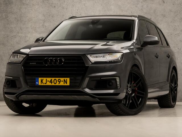 Audi Q7 3.0 TDI e-tron quattro S-Line Sport 374Pk Automaat (PANORAMADAK, 2X S-LINE, VIRTUAL COCKPIT, LUCHTVERING, BOSE AUDIO, MEMORY SEATS, ADAPTIVE CRUISE, SFEERVERLICHTING, LEDER/ALCANTARA, KEYLESS, CAMERA, NIEUWSTAAT)