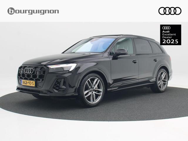 Audi Q7 55 TFSi e 380 Pk quattro S-Line | Full LED | Panoramadak | Zwart Optiek | Trekhaak | 21 Inch | Adaptive Cruise | B&O Audio | 20.301 Km!!