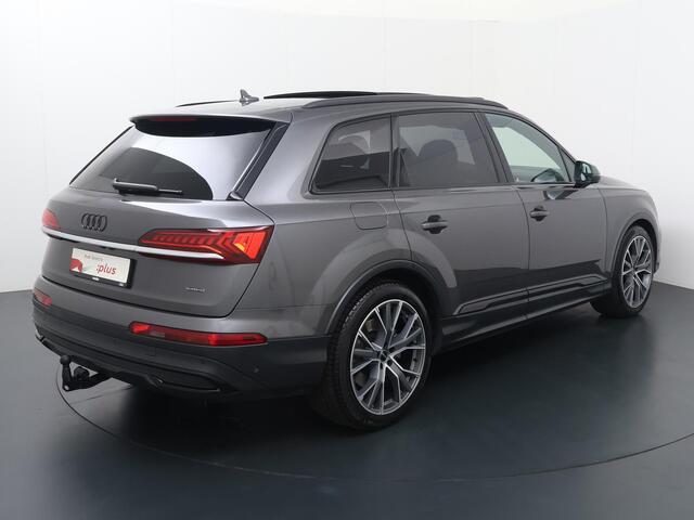 Audi Q7 55 TFSI e quattro | 381 PK | SoH 93% | Trekhaak | Luchtvering | Panorama dak | HD Matrix LED koplampen | B&O Sound system |