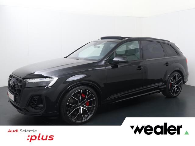 Audi Q7 60 TFSI e quattro Pro Line S Competition | 490 PK | SoH 97%| Trekhaak | Panoramadak | Head-up display | HD matrix LED koplampen | Sportstoelen | 22" LM velgen |