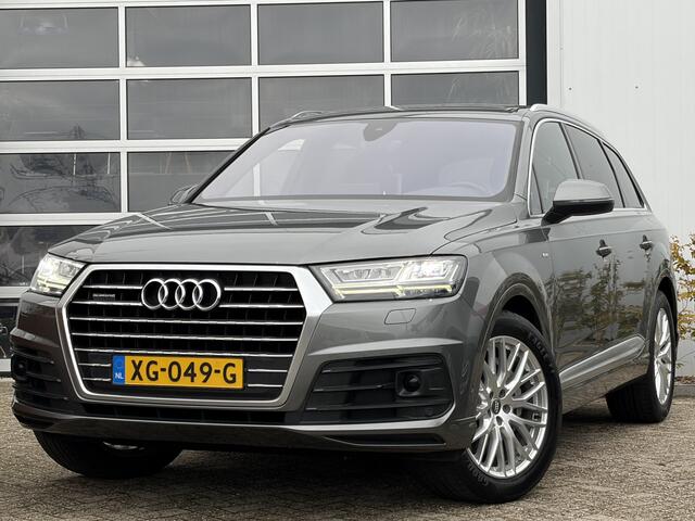 Audi Q7 3.0 TFSI quattro Pro Line S 334pk | 7-persoons | Achteruitrijcamera | Bose geluidsinstallatie | Cruise control adaptief met stop&go | Elektrisch glazen panorama-dak | interieur voorverwarming/(koeling) | LED koplampen | Voorstoelen verwarmd | Compleet!