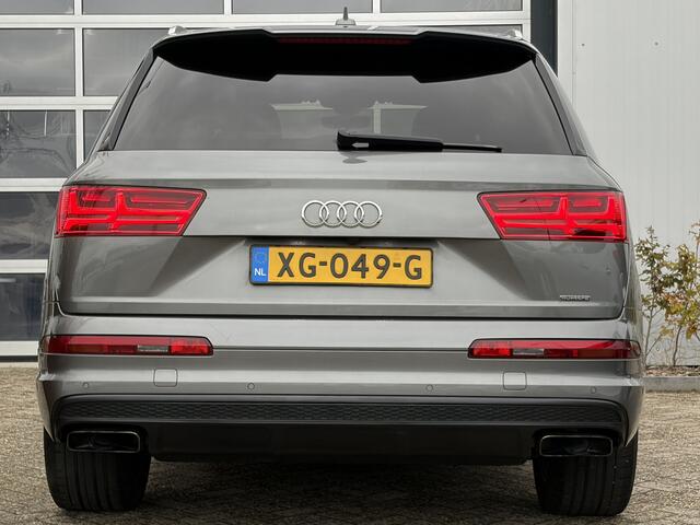Audi Q7 3.0 TFSI quattro Pro Line S 334pk | 7-persoons | Achteruitrijcamera | Bose geluidsinstallatie | Cruise control adaptief met stop&go | Elektrisch glazen panorama-dak | interieur voorverwarming/(koeling) | LED koplampen | Voorstoelen verwarmd | Compleet!