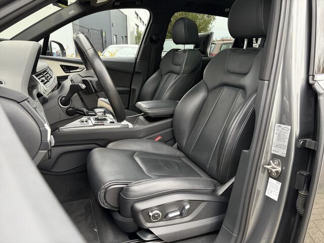 Audi Q7 3.0 TFSI quattro Pro Line S 334pk | 7-persoons | Achteruitrijcamera | Bose geluidsinstallatie | Cruise control adaptief met stop&go | Elektrisch glazen panorama-dak | interieur voorverwarming/(koeling) | LED koplampen | Voorstoelen verwarmd | Compleet!