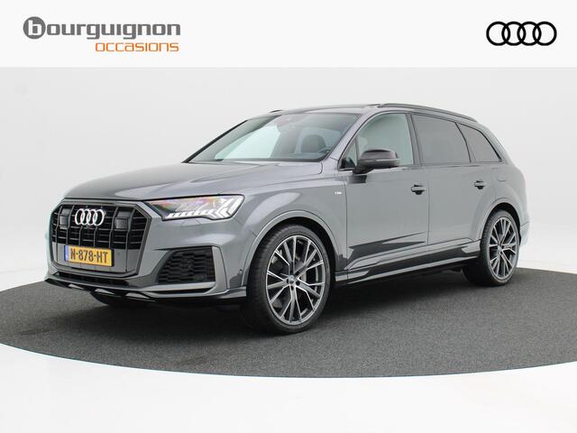 Audi Q7 55 TFSi e quattro 380 Pk S-Line | Trekhaak | 22 Inch | Panoramadak | Zwart Optiek | Adaptive Cruise | Bose Audio | Head-Up | Full LED | Privacy Glass | Elektrische Achterklep | 55.774 Km!!