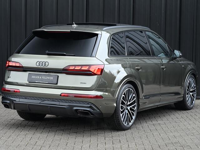 Audi Q7 60 TFSI e QUATTRO PRO LINE S COMPETITION | S-SEATS | B&O SOUND | KEYLESS | VIRTUAL COCKPIT | HEAD-UP | ALCANTARA | STOELMASSAGE | ADAPTIVE CRUISE | STOELVENTILATIE EN -VERWARMING | 4-WIEL STURING | OLED | PANORAMADAK | AMBIANCE VERLICHTING | EL. TREKHAAK