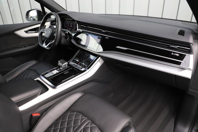 Audi Q7 55 TFSI e quattro S-line | 394PK | Luchtvering | Keyless-go | Sfeerverlichting | Memory | Bose | Pano | Leder | ACC | Standkachel | Trekhaak | 2020.