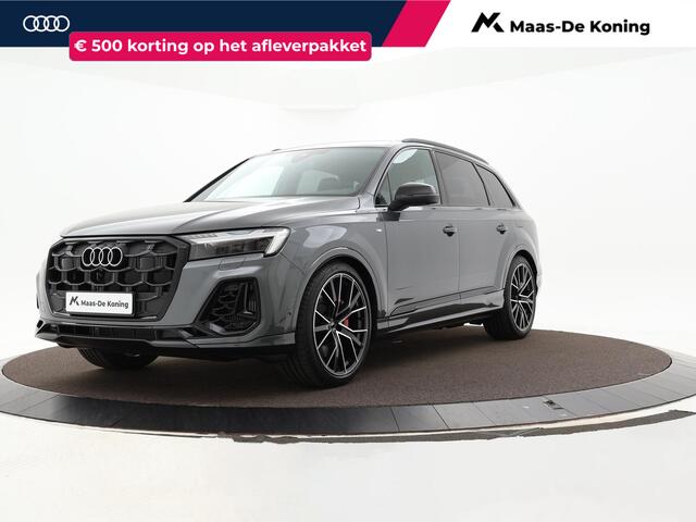Audi Q7 60 TFSIe 490pk Quattro Pro Line S Competition · Luchtvering · Massage · Panoramadak · Elek. Voorstoelen · B&O Audio · Elek. Trekhaak · 22'' Inch · Garantie t/m 12-05-2028 of 90.000km