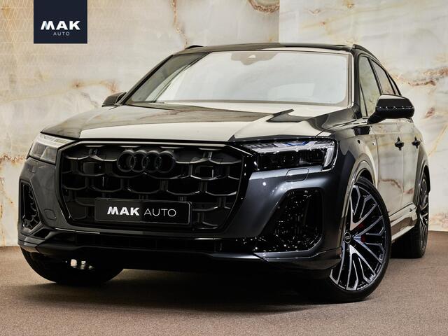 Audi Q7 60 TFSI e Quattro Pro Line S Competition, pano, B&O adv., carbon extr., nachtzicht, 4W-best, massage, OLED, S sportstoelen, HUD, Laserlicht, 22", NP170k