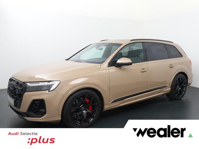 Audi Q7 Pro Line S 55 TFSI e quattro tiptronic | B&O Sound Systeem | SoH 95% | Trekhaak Wegklapbaar | Stuurwielverwarming | Stoelverwarming | Memory Seats | Carbon Decor Inleg | Keyless Entry | Adaptieve Cruise Control |