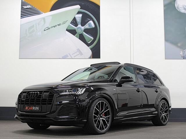 Audi Q7 50 V6 TDI 7-Persoons S-Line | 360 Camera | Trekhaak | ACC | Panorama | B&O Sound | Head-Up | Soft-Close | Matrix-LED | 4-Zone Clima | Stoelverwarming V+A | Keyless-Entry | Standkachel | Luchtvering | Tour-Pakket | Memory | Sfeerverlichting | Stuurverwarmi