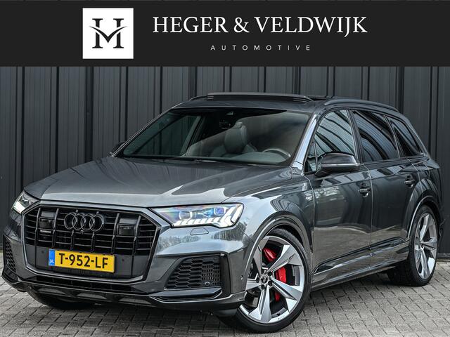 Audi Q7 60 TFSI e quattro Competition · Panoramadak · Luchtvering · B&O Sound · RS Seats · 360 Camera · Trekhaak · Soft Close · Ambiance Interieur · Adaptive Cruise