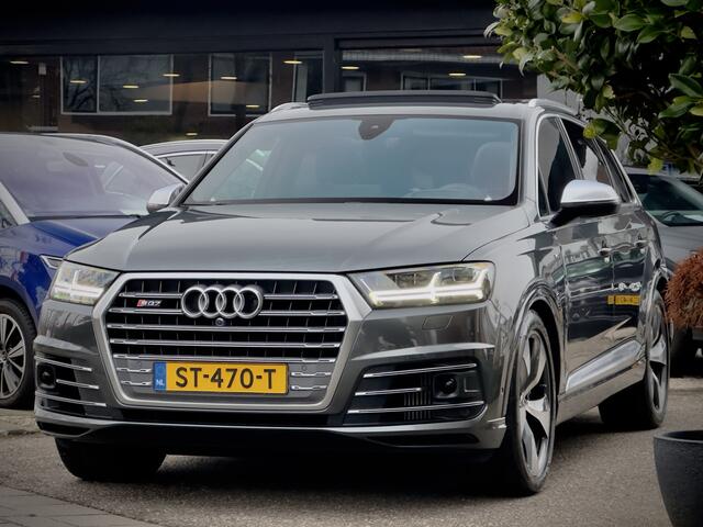 Audi Q7 4.0 TDI AUT8 SQ7 QUATTRO V8T 436PK 7PRS PANODAK DESIGNO-LEDER B&O SOUNDSYSTEEM NAVI CAMERA DIGI-DASH LED LMV-21INCHE PDC ALLE OPTIES!