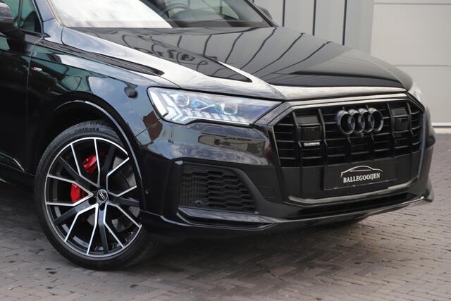 Audi Q7 60 TFSI e quattro Competition | 462PK | Luchtvering | Head-up | Massage | Keyless-go | S-Stoelen | Matrix-led | Trekhaak | Standkachel | 2021.