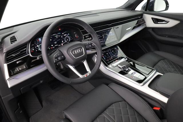 Audi Q7 55 TFSI e 394 pk quattro Pro Line S Tiptronic | Luchtvering | Trekhaak | Panoramadak | Bang & Olufsen sound | Leder | Optiekpakket zwart plus
