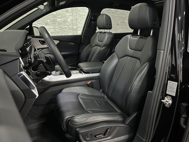 Audi Q7 3.0 V6 380pk Hybrid S-Line Sportpack | Panorama | Leder | Luchtvering | 22" | LED-Matrix | Keyless-Go | 22 inch | Memory | Alarm | Stoelverwarming V+A | Camera | Virtual-Cockpit | 3-Zone Clima | Draadloos Laden | Standkachel | Rijklaarprijs!