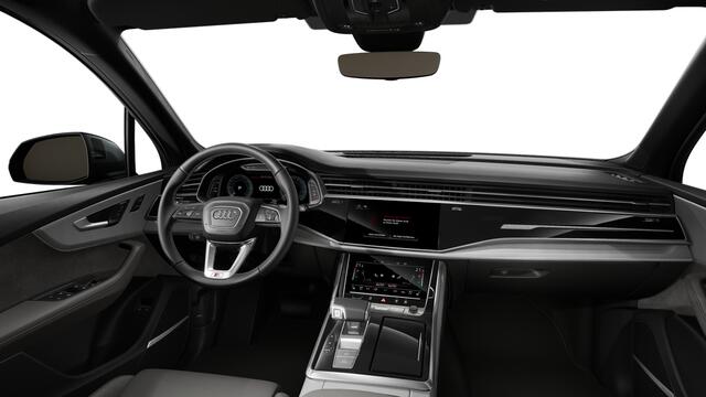 Audi Q7 55 TFSI e quattro 394 Tiptronic Pro Line S Automaat | Vierwielbesturing | Privacy glas (donker getint) | Optiekpakket zwart plus | Achterbank plus | Sportstoelen plus voorin