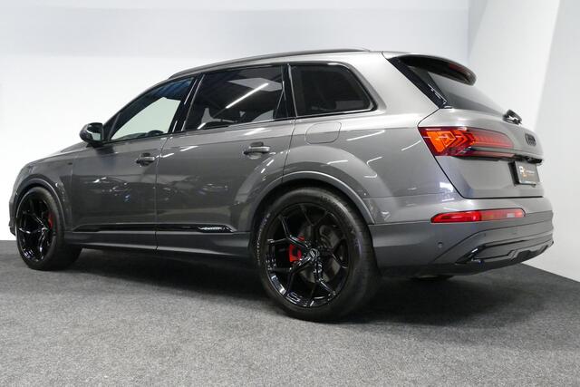 Audi Q7 55 TFSI e quattro Pro Line / S Line / Panoramadak / Matrix Laser koplampen / Elektr. verstelbare voorstoelen / Luchtvering / HUD / Stoelverwarming voor + achter / Apple Carplay - Android Auto / Bang&Olufsen Sound / 22'' LMV / Elektr. wegklapbare trekhaak 