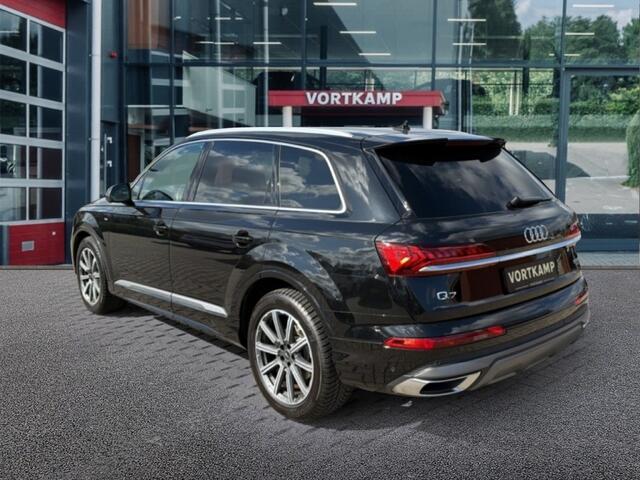 Audi Q7 3.0 TDI QUATTRO S LINE TREKHAAK/LUCHTVERING/360CAM/ELEK-KLEP/ACC/HUD