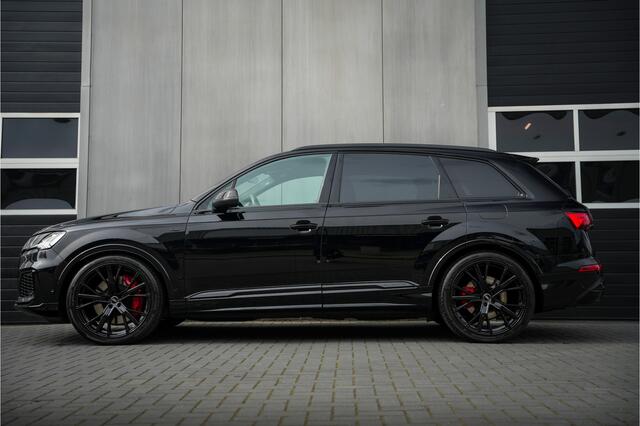 Audi Q7 60 TFSI e 463 pk V6 Quattro Competition S-Line /Laser-Light/ RS-Stoelen/ Keyless/ Head-Up/ B&O/ Adap.Cruise/ Pano-Dak/ Lucht-Vering/ 360-Camera/ Carbon/ Trekhaak/ 22'' LMV