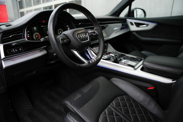 Audi Q7 60 TFSI e 463 pk V6 Quattro Competition S-Line /Laser-Light/ RS-Stoelen/ Keyless/ Head-Up/ B&O/ Adap.Cruise/ Pano-Dak/ Lucht-Vering/ 360-Camera/ Carbon/ Trekhaak/ 22'' LMV